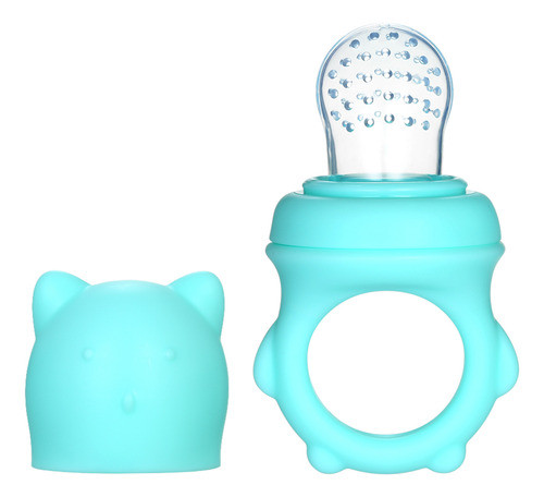 Chupeta De Silicone, Alimentador De Mordedor De Frutas, Chup 0
