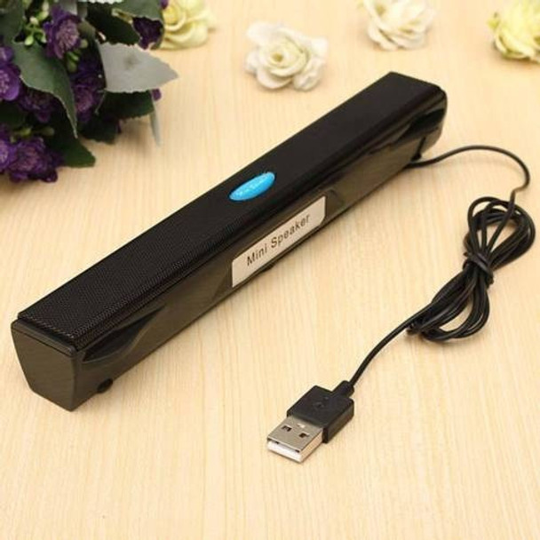 Nuevo Usb Columna Multimedia Mini Altavoz Negro Para Computa 0