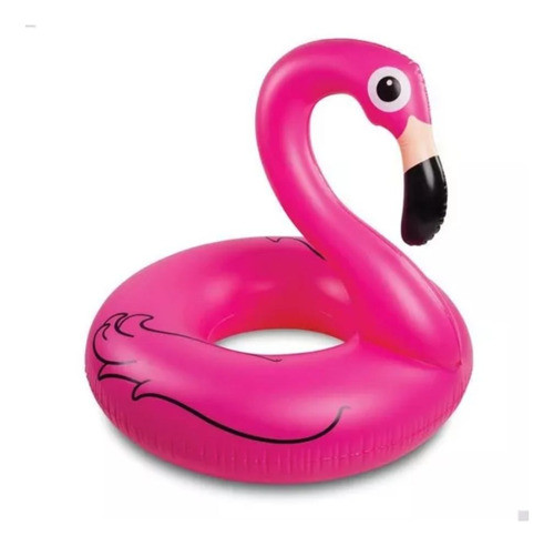 Boia Flamingo Grande Rosa Pink Famosas Inflável Piscina 0