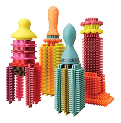 B Bristle Block Stackadoos Building Bloques De Juguete Para 0