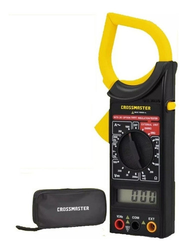 Pinza Amperometrica Digital 750v Crossmaster Estuche 9936591 0