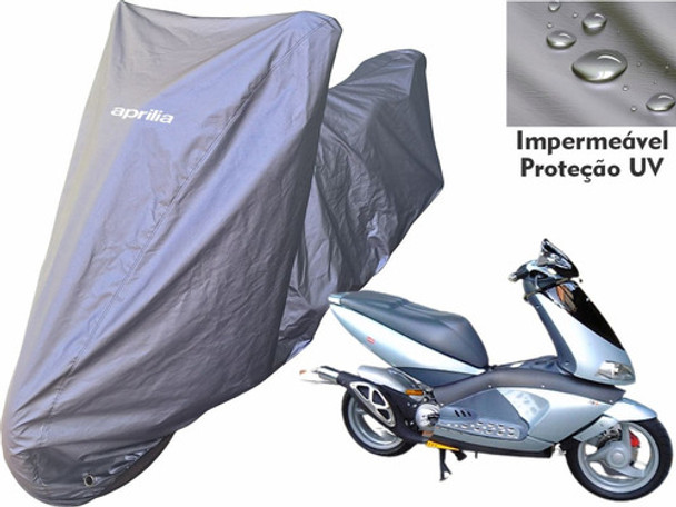 Capa Para Moto Aprilia Área 51 Impermeável Não Transpira 0