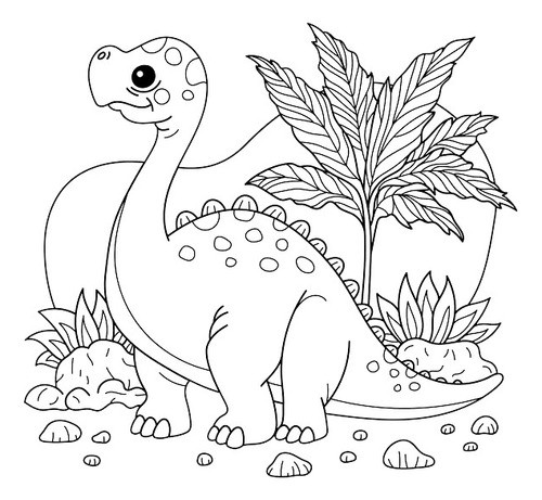 Kit Imprimible Libro Colorear Pintar Dinosaurios Souvenir 0