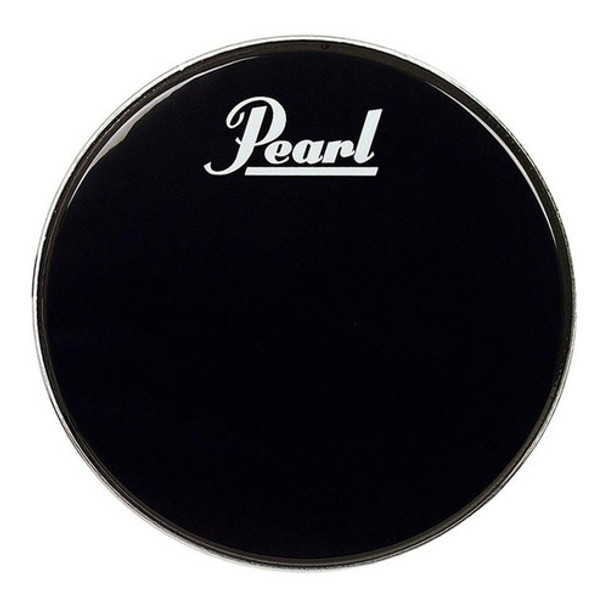 Parche Pearl Protone Black 24'' Con Logo Para Bombo Pth-24pl 0