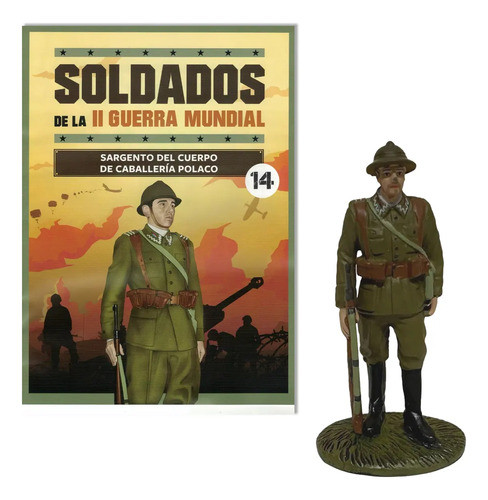 Figura Sargento Polaco Il Guerra Mundial + Revista Luppa 0