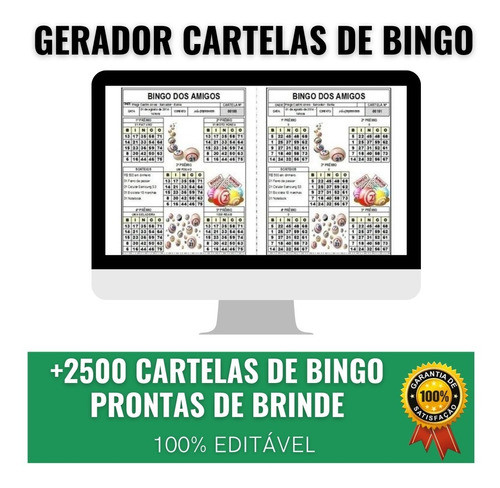 Gerador De Cartelas De Bingo + Brinde Download 0