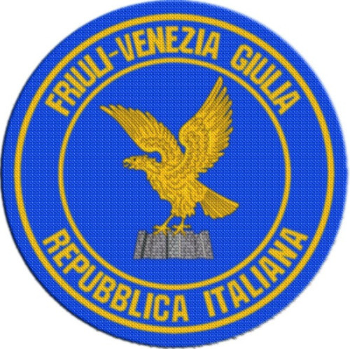 Parche Escudo Circular Italia Friuli Venezia Giulia 0