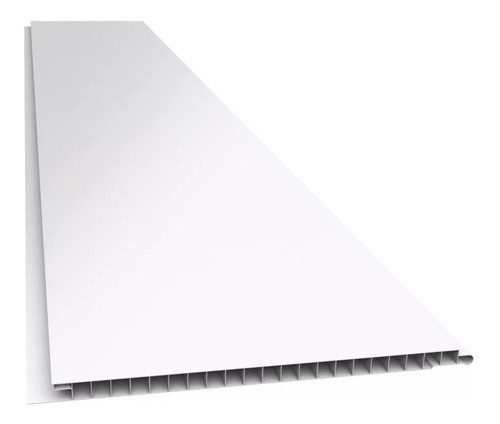 Tira De Pvc Cielorraso De Pvc Metro Lineal Blanco 10mm 0