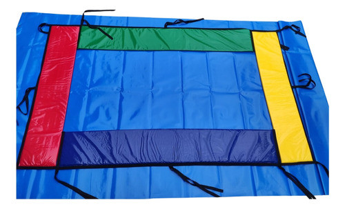 Protetor De Molas Quadrado Cama Elastica Reforçado 3x2 X0.34 0