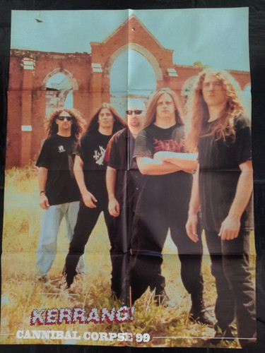 (s047) Poster Cannibal Corpse * 80 X 58 0