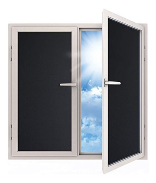 Película Adesiva Blackout Impede Luz Solar - 8,00m X 75cm 0