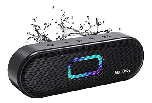 Altavoz Bluetooth, Musibaby M33, Altavoz Portátil, Ipx7 Alta 0