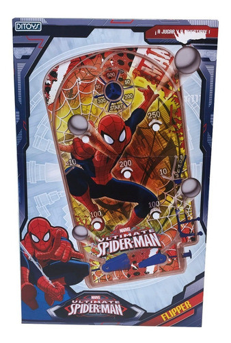 Flipper Spiderman Original Ditoys 1554 0