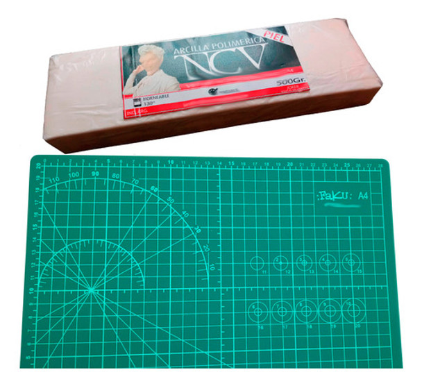 Arcilla Polimérica Piel Ncv Modelismo Tabla Base De Corte A4 0