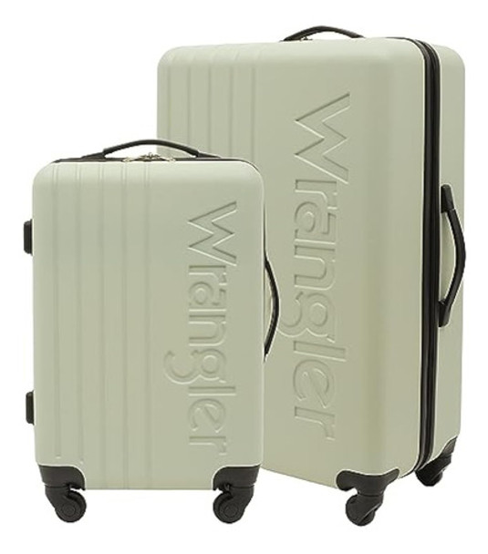 Wrangler Juego De Equipaje Giratorio Rígido De 2 0