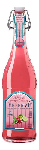 Soda Francesa Cranberry Lime Effervé 750ml Unidade Efferve 0