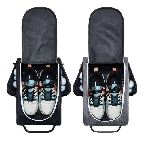 Bolso De Viaje Para Zapatos De Golf Con Bolsillo Exterior 0