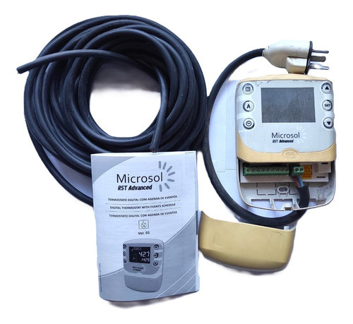 Controlador Digital Microsol Rst +  8mtrs Cable Tpr Bipolar 0