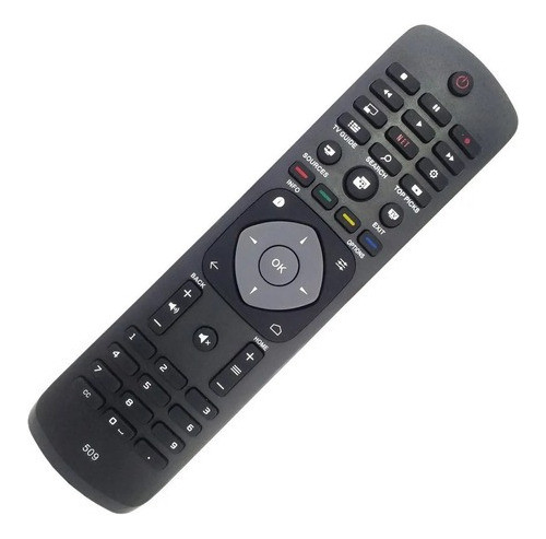 Control Remoto Para Philips 3d Led Smart Tv Lcd 509 Netflix 0