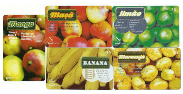 Cartão Telefônico Brasil Telecom Série Frutas - Bo1 0