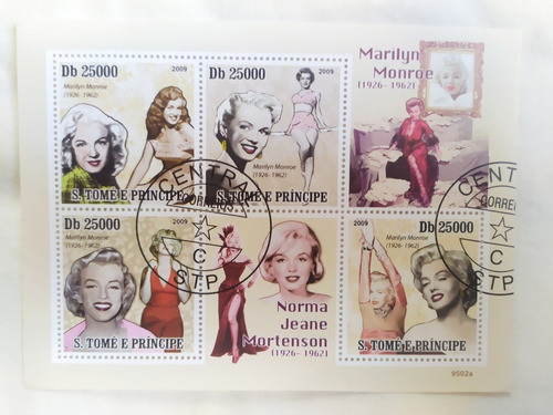 Série Selos (celebridades) - Marilyn Monroe 0