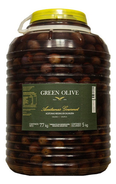 Aceitunas Negras Condimentadas En Aceite 00 X5kg Esc. 0 Aceitunas Negras Condimentadas En Aceite 00 X5kg Esc. 0
