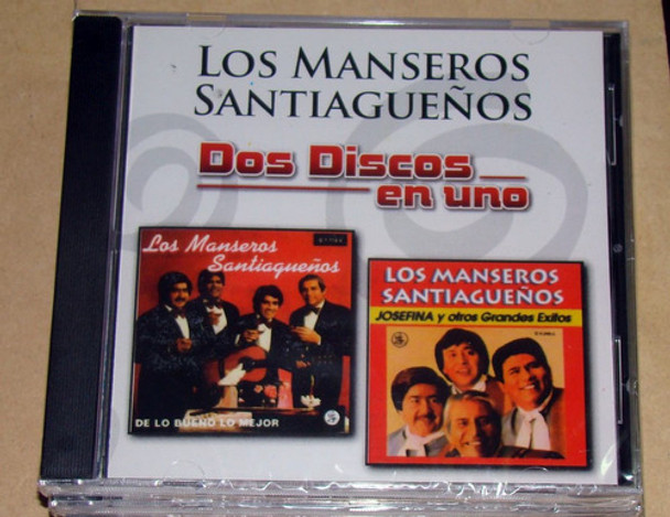 Los Manseros Santiagueños Dos Discos En Uno Cd / Kktus 0