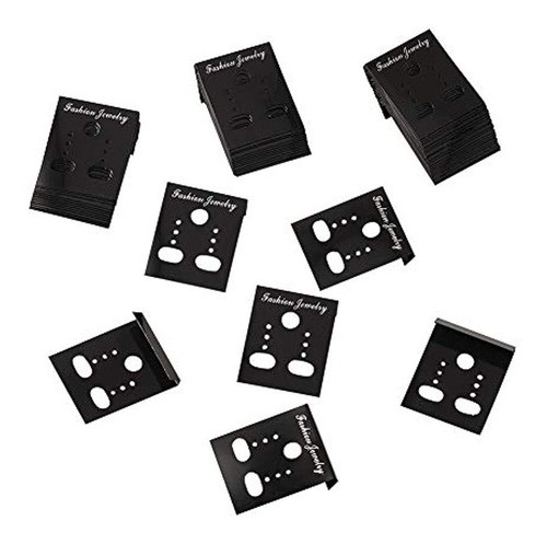 Pandahall 100pcs Rectangulo Aretes De Plastico Arete Oreja 0