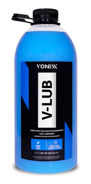 V Lub Lubrificante Para Clay Bar 3l Vonixx 0