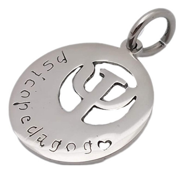 Collar Psicopedagogo Psicopedagogía Acero Joyas Mónaco 0 Collar Psicopedagogo Psicopedagogía Acero Joyas Mónaco 0