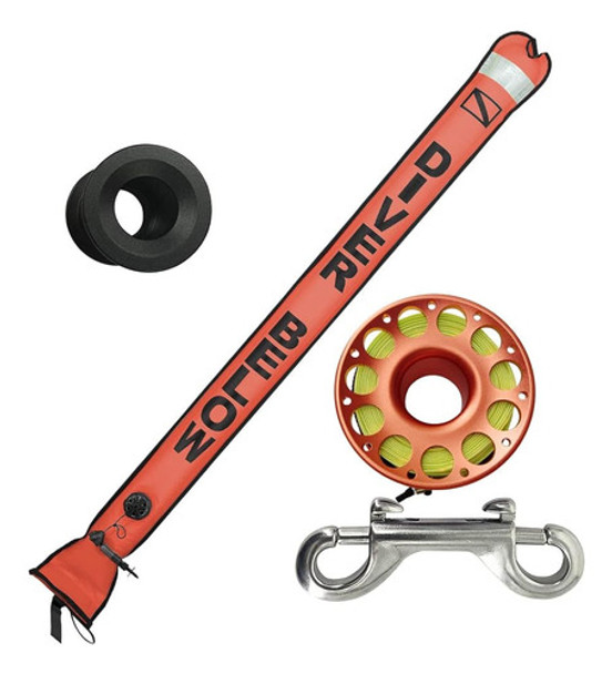 Boya De Marcador De Superficie De Buceo De 5 Pies (smb), Con 0