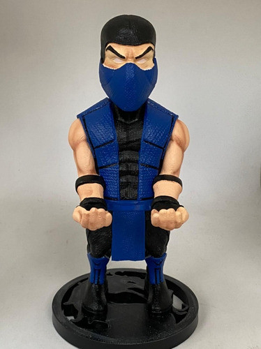 Soporte Joystick Sub Zero Mortal Kombat Impreso 3d 0