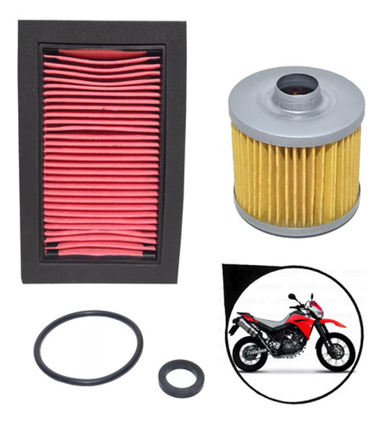 Combo Filtro Ar Filtro Oleo Yamaha Mt 03 2009 20010 2011 0