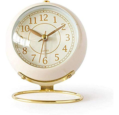 Justup Pequeños Relojes De Mesa, Clásico Reloj Despertador D 0