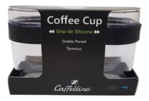 Kit X2 Coffee Cup Caffettino Doble Pared Termico 0