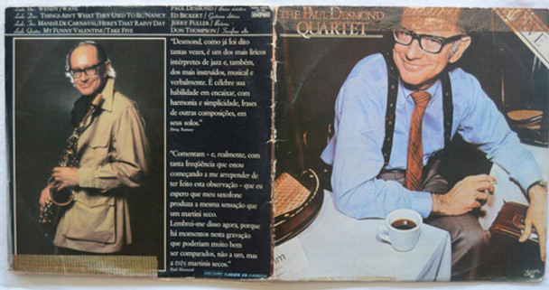 Paul Desmond Quartet Live 2lp Nacional Excelente 0