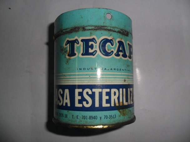 Antigua Lata Latita Tecap Gasa Esterilizada Spadah J C Selay 0