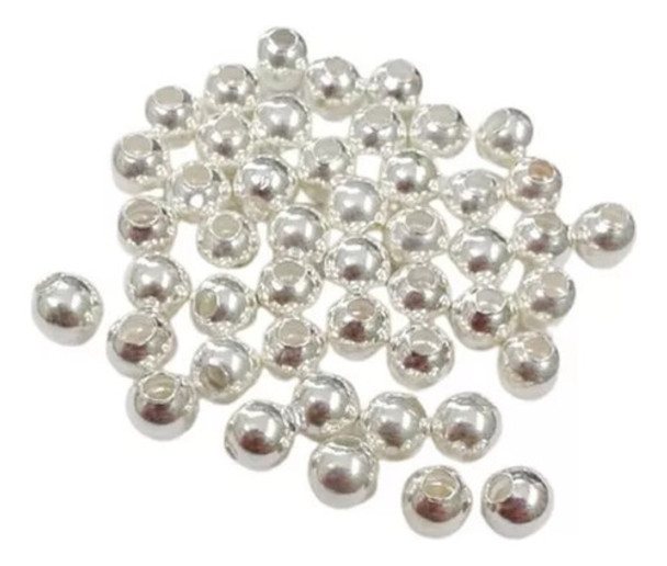 Fornitura Bolitas De Plata 925 Tamaño 2 Mm X 100 Unidades 0