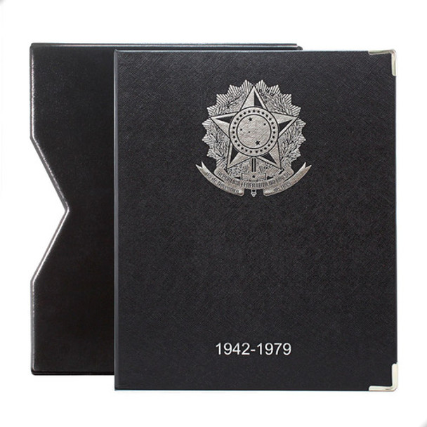 Álbum De Proteção Para Encaixe De Moedas República 1942-1979 0