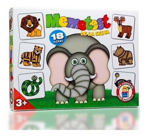 Juego De Caja Memotest De La Selva 0