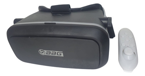 Vr Box Oculos Realidade Virtual 3d Black Controle Bluetooth 0