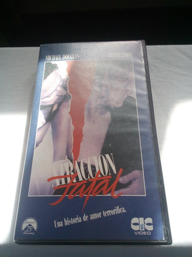 Vhs Atracción Fatal Avh Impecable 0