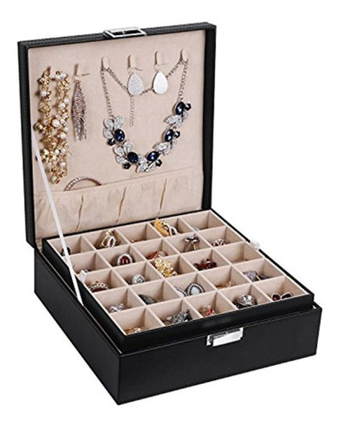 Bewishome Caja De 50 Ranuras Para Joyeria Organizador De Pe 0 Bewishome Caja De 50 Ranuras Para Joyeria Organizador De Pe 0