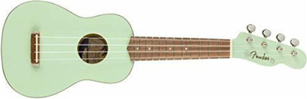 Fender Venecia Soprano Ukelele - Surf Verde 0