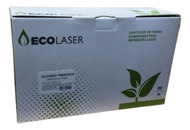 Cartucho Tn3479 / Tn880  12k Bro Hl-l5000/l5100/l5200d/l6200 0