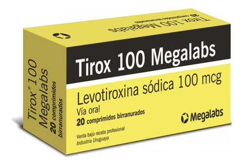 Tirox 100 Mg X 20 Com 0