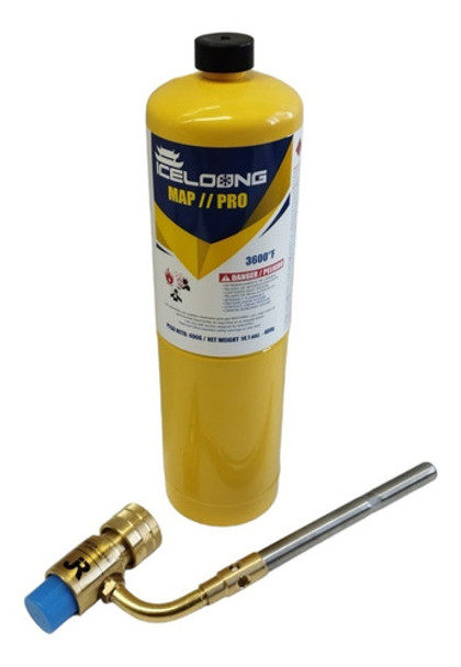 Kit Pico Para Soldar Giratorio + Garrafa Map 0