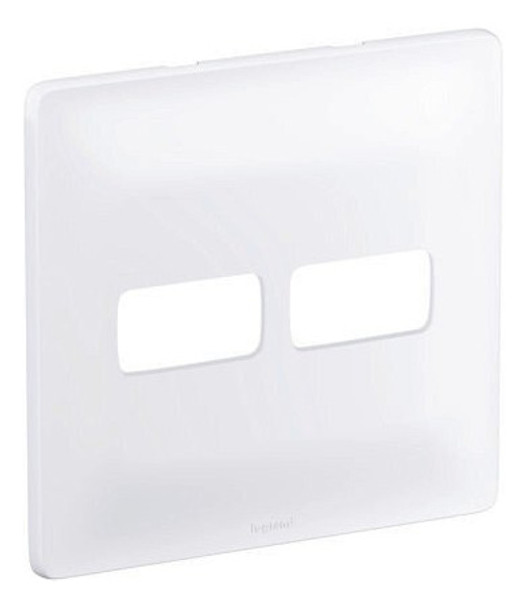 Placa Zeffia 1 + 1 Posto 4x4 Branca Pial Legrand 0 Placa Zeffia 1 + 1 Posto 4x4 Branca Pial Legrand 0