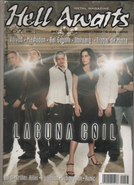 2 Revistas Metal Magazine ** Hell Awaits ** Nº 50 Y 67 0