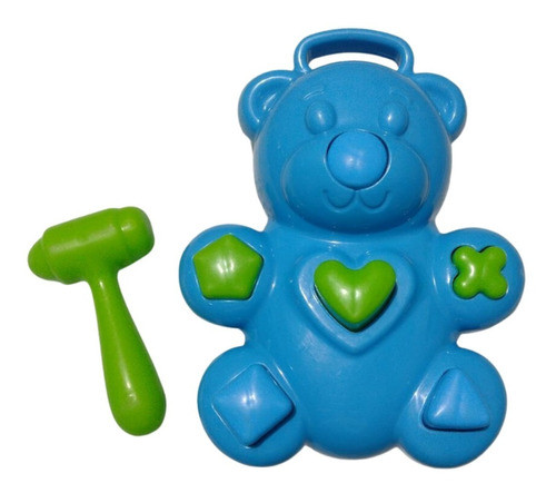Ursinho Didático Interativo Com Martelo Brinquedo Infantil 0